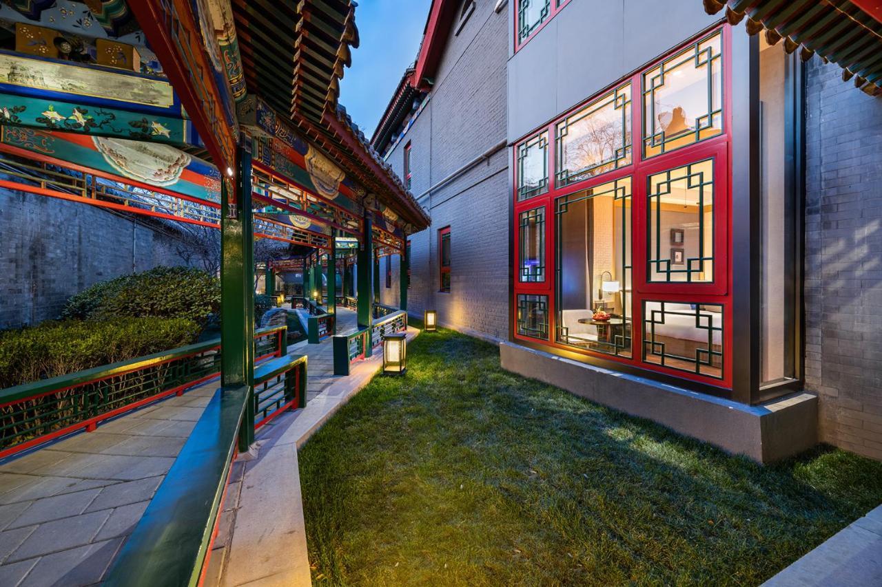 Manxin Mansion Drum Tower Courtyard Peking Exterior foto