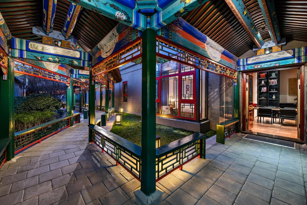 Manxin Mansion Drum Tower Courtyard Peking Exterior foto
