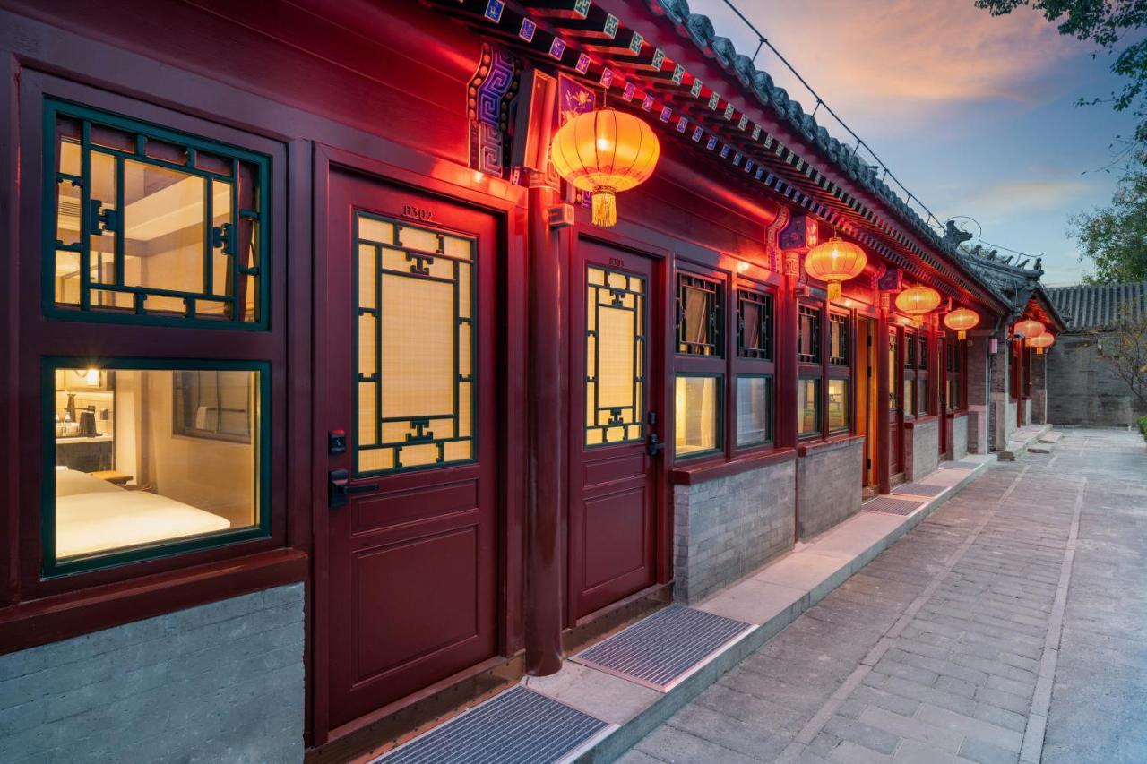 Manxin Mansion Drum Tower Courtyard Peking Exterior foto