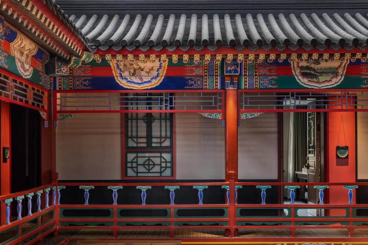 Manxin Mansion Drum Tower Courtyard Peking Exterior foto