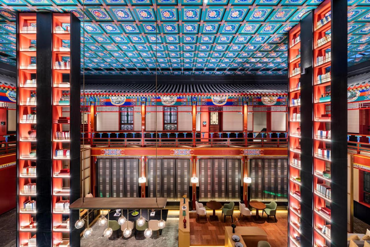 Manxin Mansion Drum Tower Courtyard Peking Exterior foto