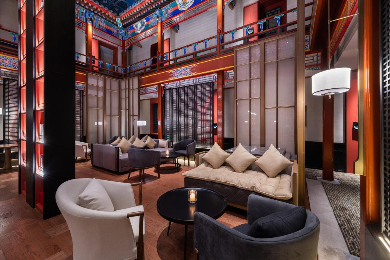 Manxin Mansion Drum Tower Courtyard Peking Exterior foto